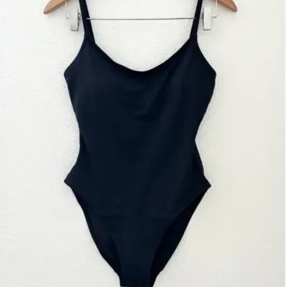 Andie Swim the Amalfi Eco Nylon One Piece in Black S NWT - Picture 2 of 6